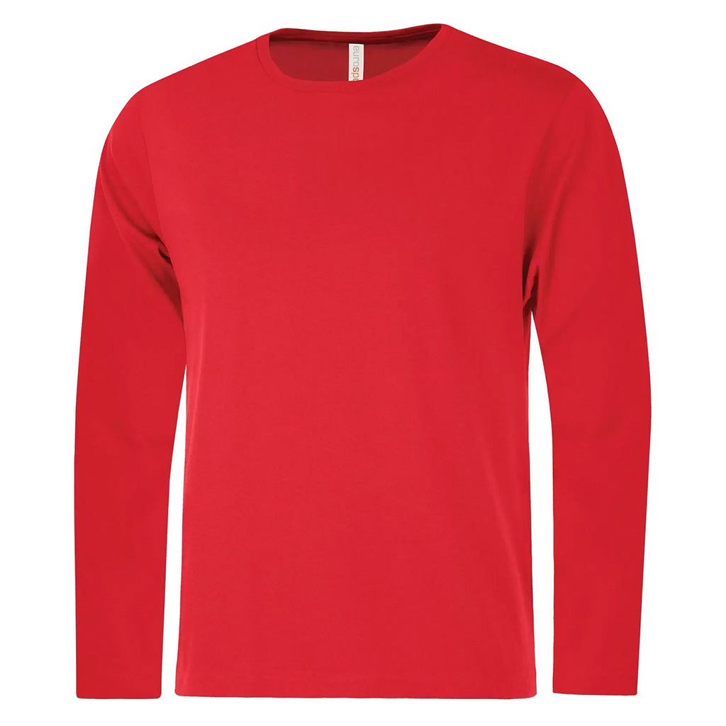 Unisex ATC Long Sleeve T-Shirt - Comfortable Cotton Crewneck Top for Men & Women - Perfect for Casual Wear, Workouts, and Outdoor Activities
