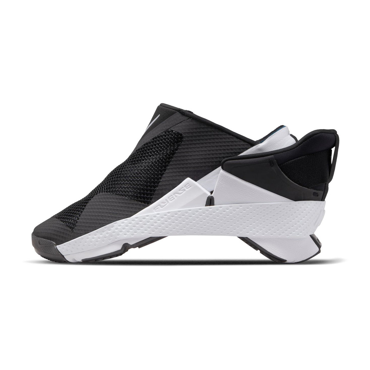 Nike Go Fly Ease Slip-On Sneakers - Black & White Colorway | Comfortable Hands-Free Shoes for Travel, Gym & Everyday Wear