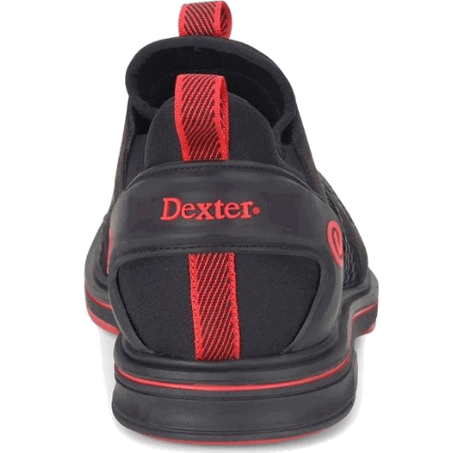 Dexter Men's DexLite Pro BOA Bowling Shoes - Black/Red - Right Hand - Perfect for Competitive & League Bowling