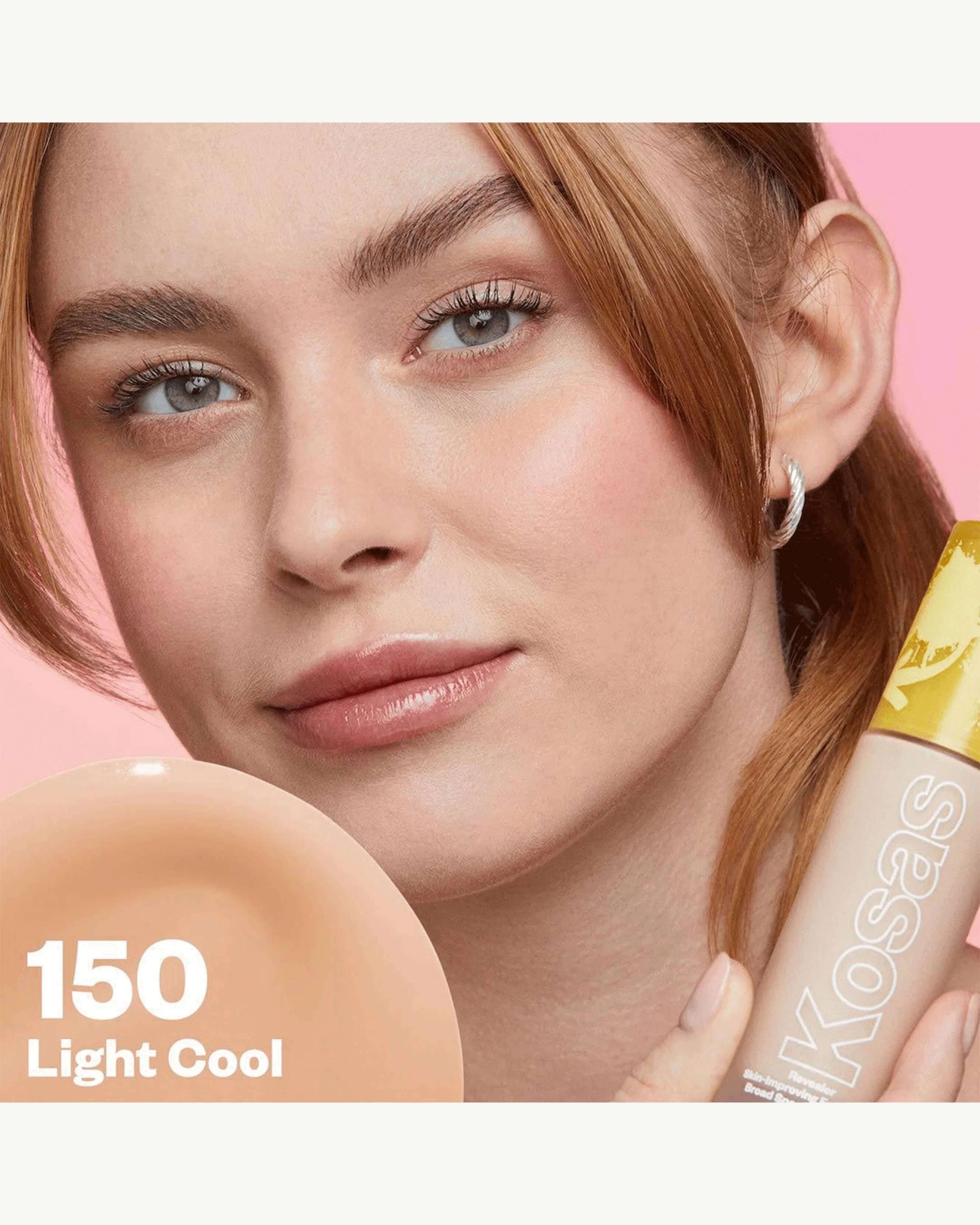 Revealer Skin Improving Foundation SPF 25 - Lightweight Liquid Makeup with Hydrating Formula & Sun Protection | Perfect for Daily Wear, Natural Coverage & Flawless Finish