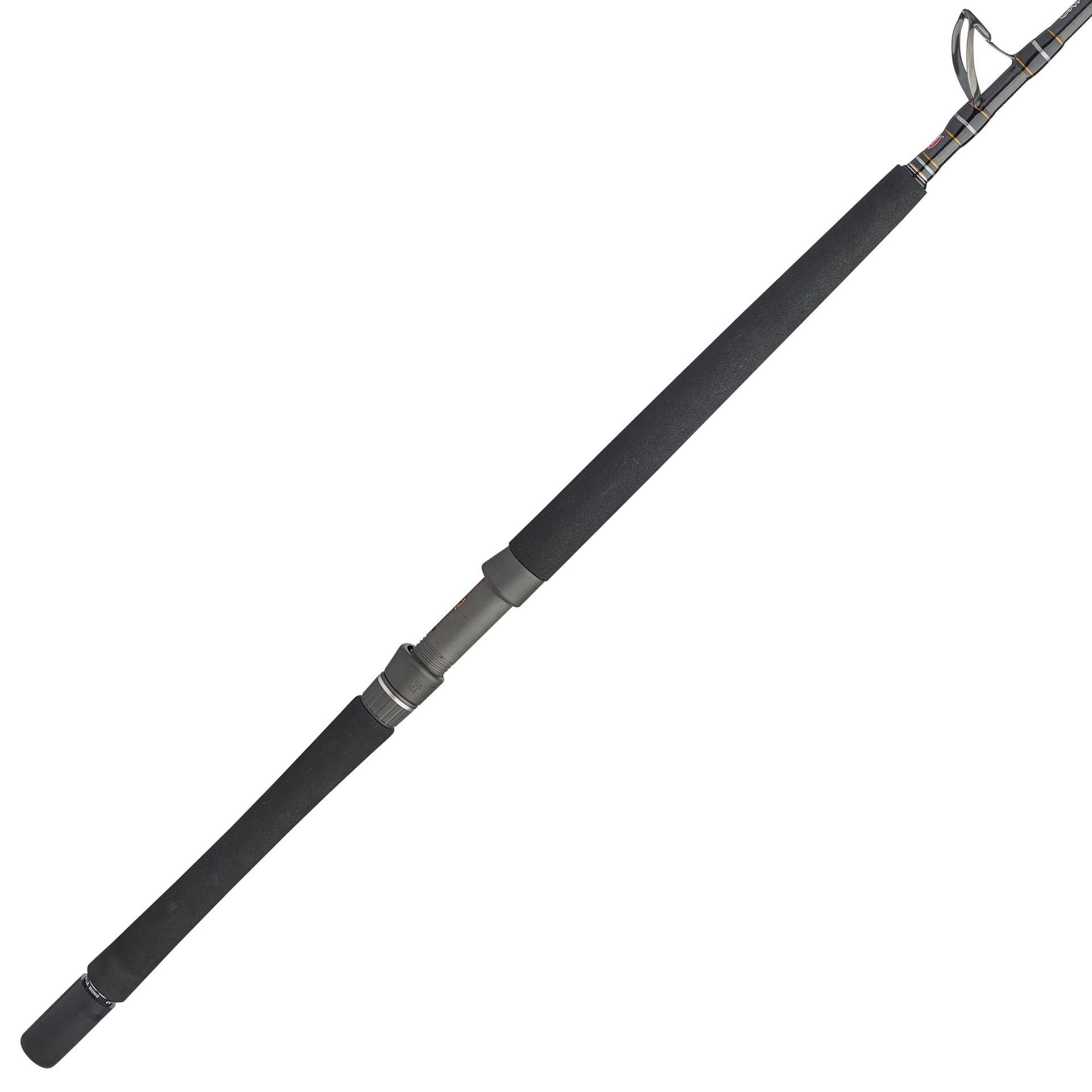 Carnage® III Conventional West Coast Boat Fishing Rod - Saltwater Offshore Trolling & Bottom Fishing for Salmon, Halibut, and Tuna
