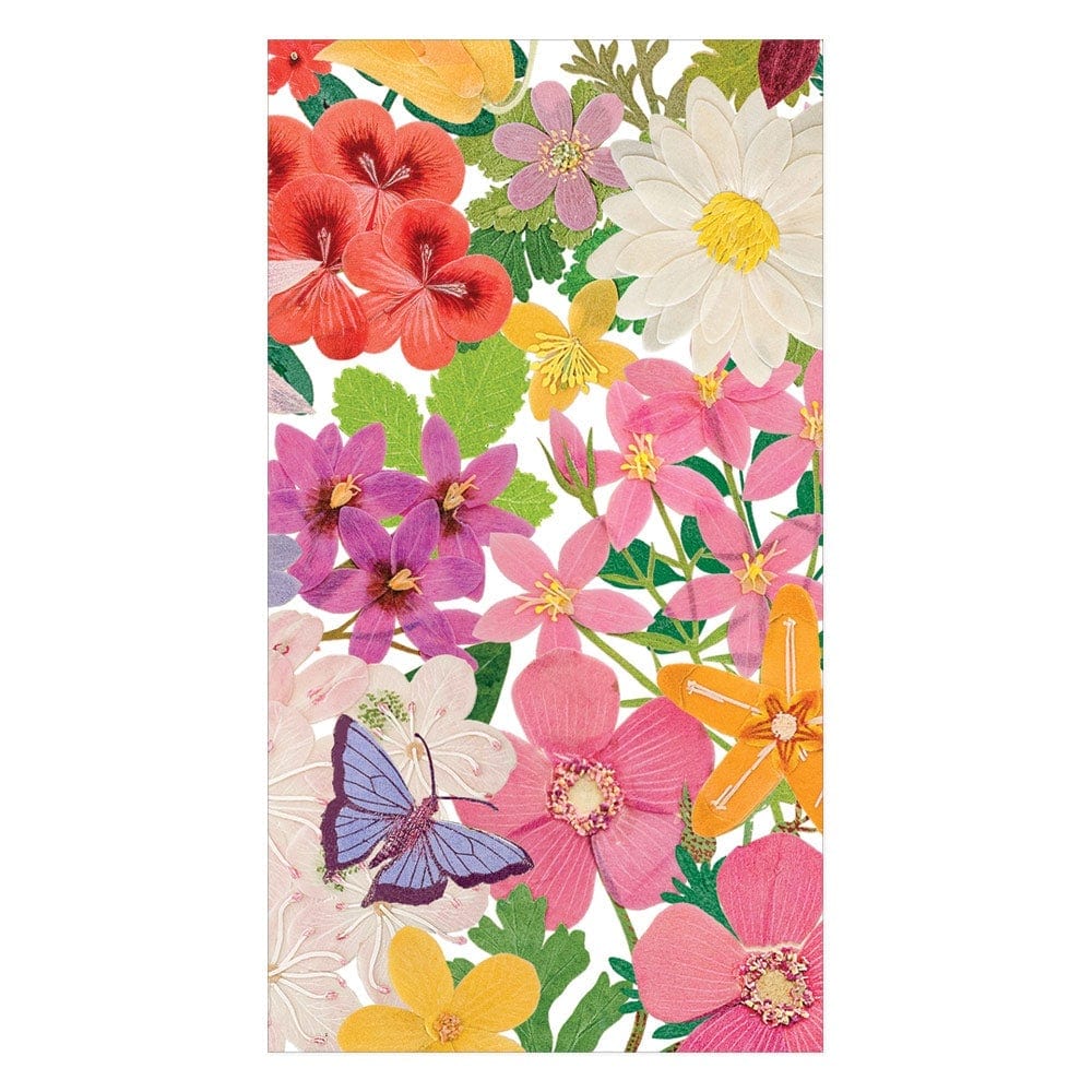 Halsted Floral Paper Guest Towels - Premium Decorative Bathroom Hand Towels for Elegant Home Decor, Dinner Parties & Guest Bathrooms (Pack of 50)