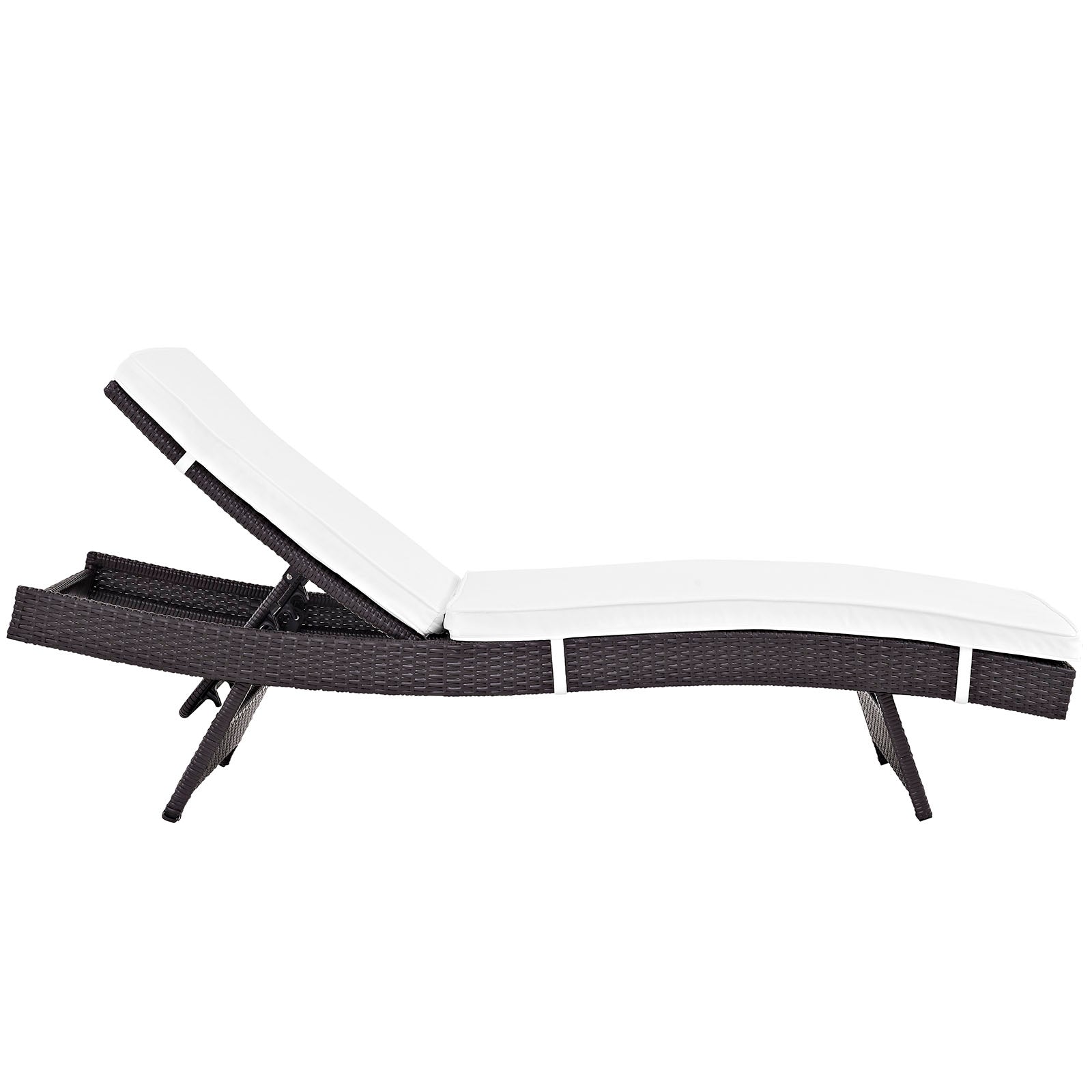 Convene 6-Piece Outdoor Patio Chaise Lounge Set - Durable Wicker Furniture for Poolside, Garden & Backyard Relaxation