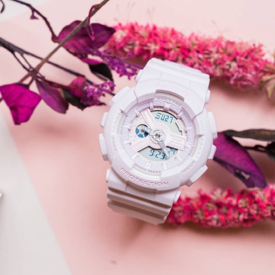 Casio Baby-G BA-110-4A2DR Digital Sport Watch for Women - Shock Resistant, Water Resistant, LED Light - Perfect for Running, Swimming, and Outdoor Activities