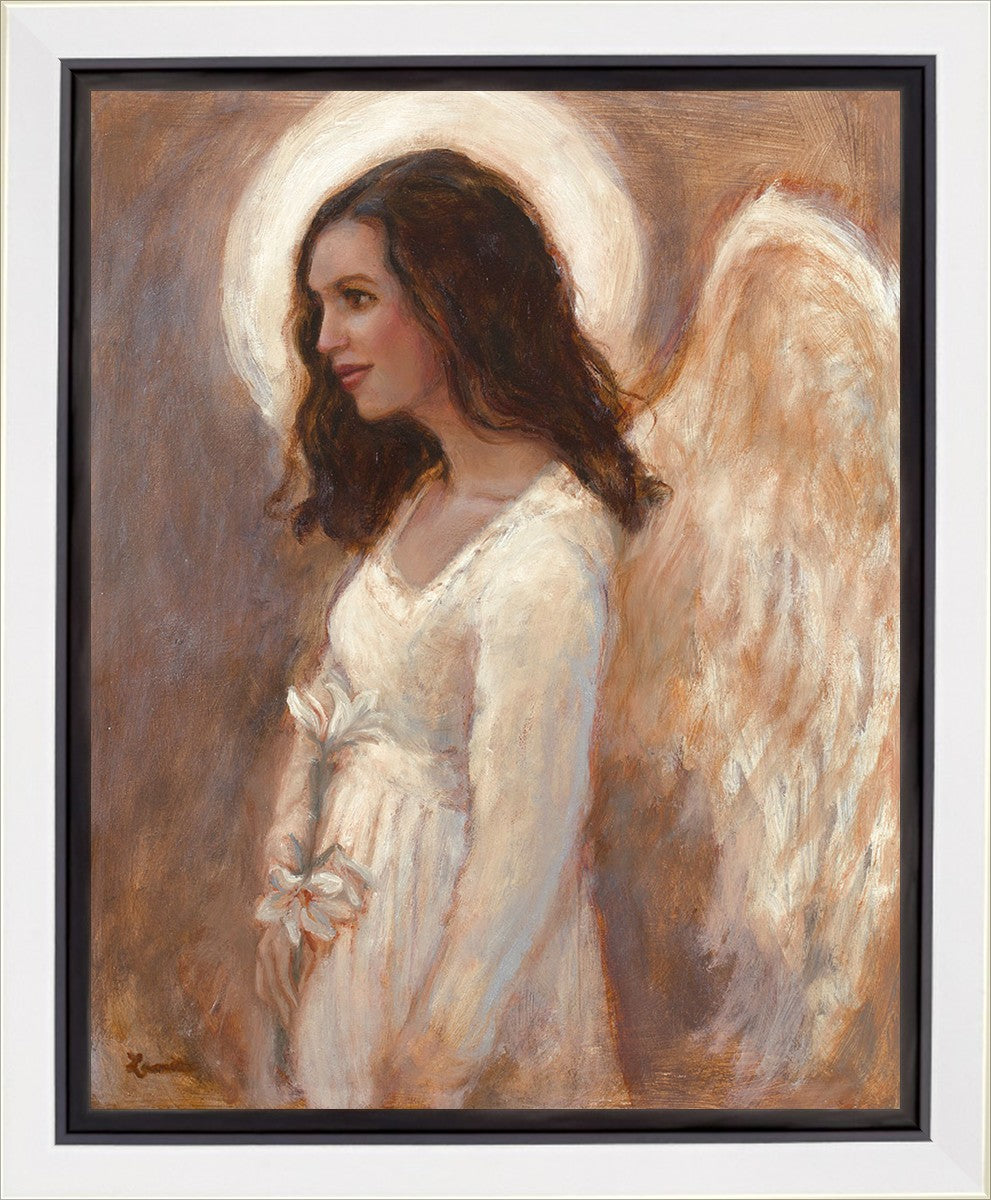 Angel of the Resurrection Gallery Wrap Canvas Art - Religious Wall Decor for Home, Church & Office - Perfect for Easter, Christmas & Spiritual Spaces