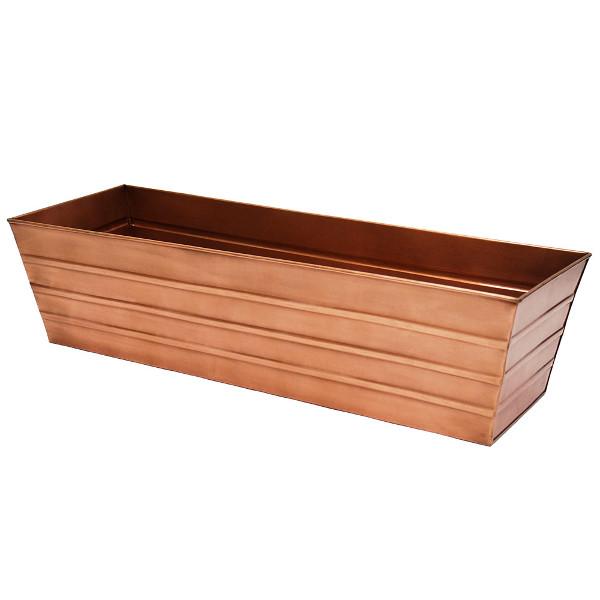Copper Plated Flower Box - Elegant Decorative Planter for Home, Garden & Wedding Decor | Perfect for Indoor & Outdoor Use