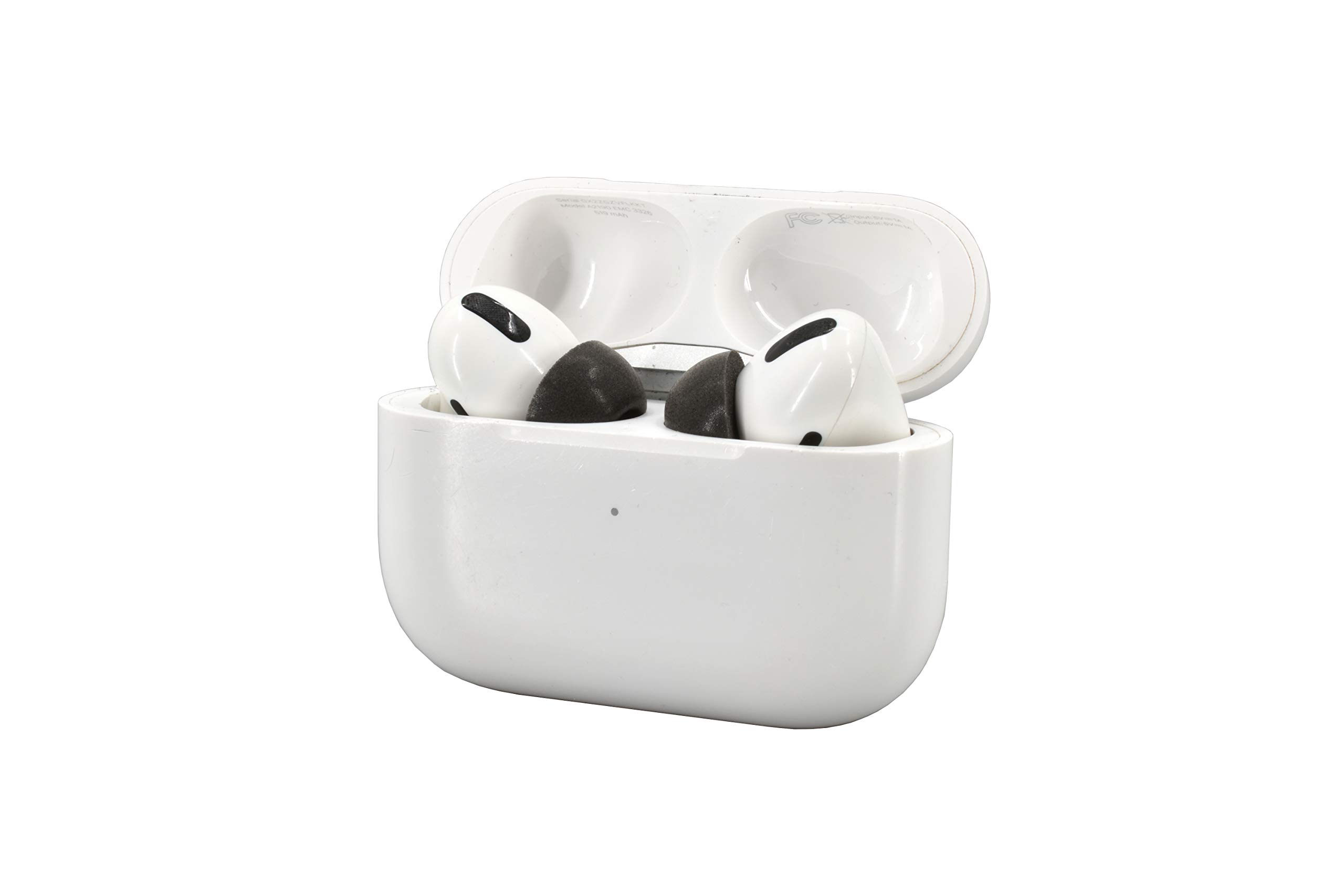 Dekoni Memory Foam Ear Tips for AirPods Pro - XL Black 3PK - Noise Isolation for Workouts & Travel