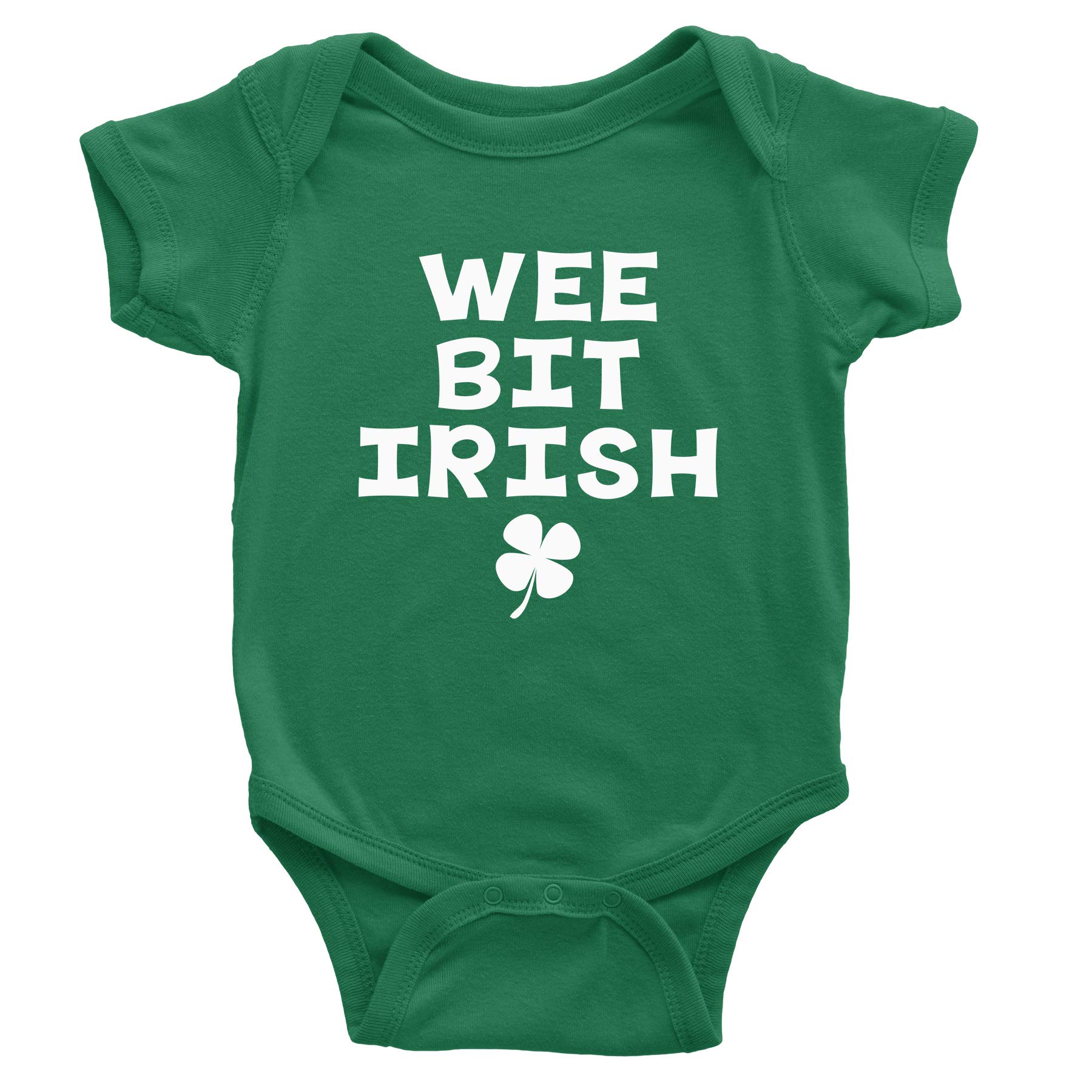 St. Patrick's Day Baby Onesie - Funny 'Wee Bit Irish' Infant Shirt for Boys & Girls | Cute Irish-Themed Outfit for Holiday Photos & Celebrations