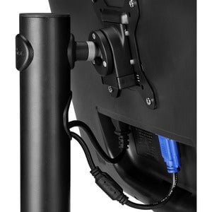 Atdec SD POS VBM Counter Mount for 24 Inch Flat Panel Display - Black - 19.96 kg Load Capacity - VESA 75x75/100x100 Compatible - Perfect for Retail POS, Restaurant Kiosks & Digital Signage Displays
