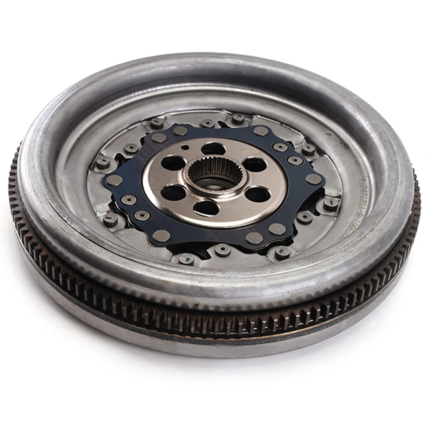 02E DQ250 6 Speed Transmission Clutch Flywheel 6 Hole 129 Teeth - Compatible with VW Audi A3 A4 A5 A6 TT Q3 Q5 (Fits 2008-2016 Models) - Perfect for Transmission Repair & Performance Upgrades
