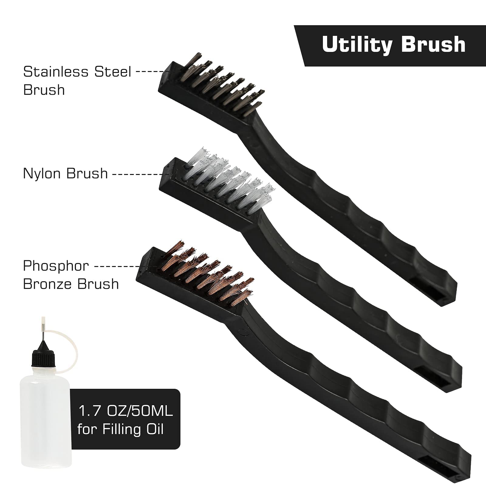 Universal Gun Cleaning Kit for All Calibers - Complete Cleaning Supplies with Portable Carrying Case - Perfect for Rifle, Pistol, and Firearm Maintenance at Home or Range