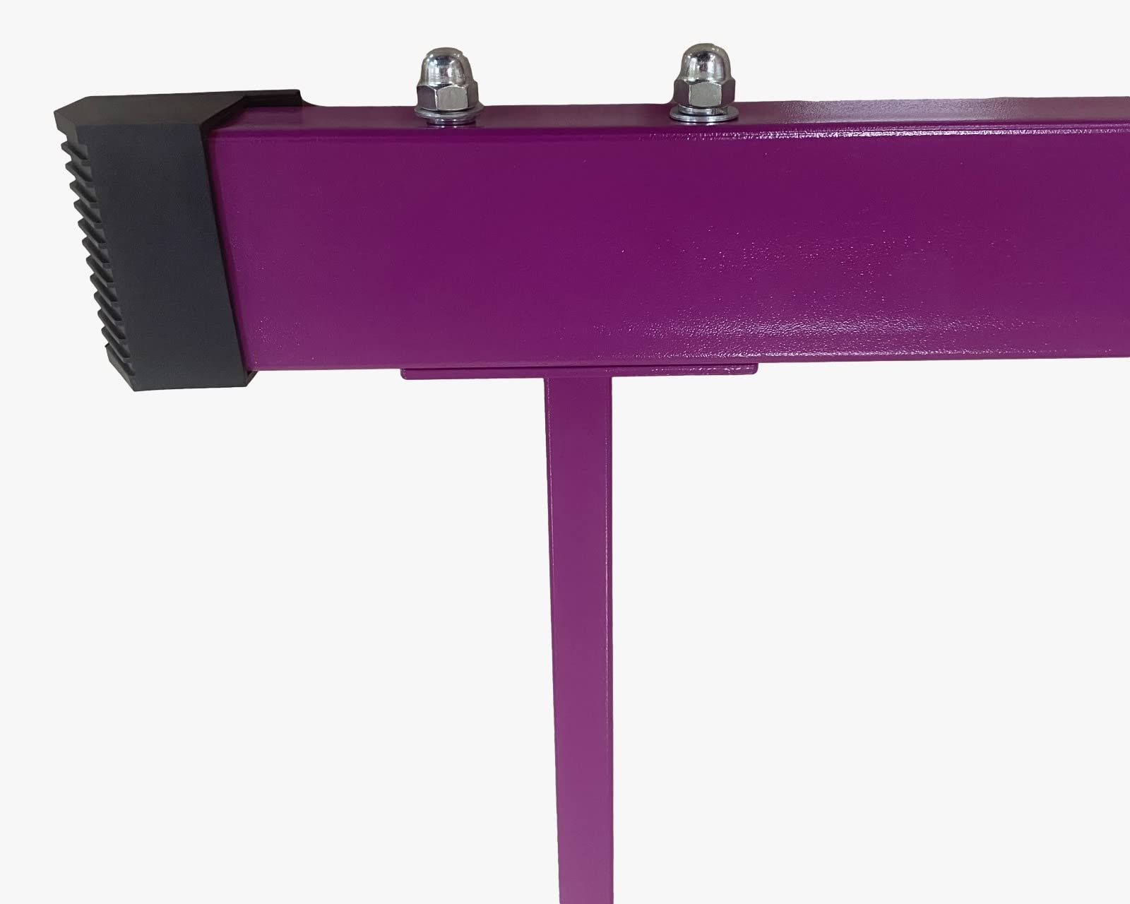 Adjustable Kids Gymnastics Bar - Professional Training Horizontal Bar for Junior Gymnasts (3-5FT Height, Purple Cushioned) | Perfect for Home Practice, Backyard Training & Gymnastics Skill Development