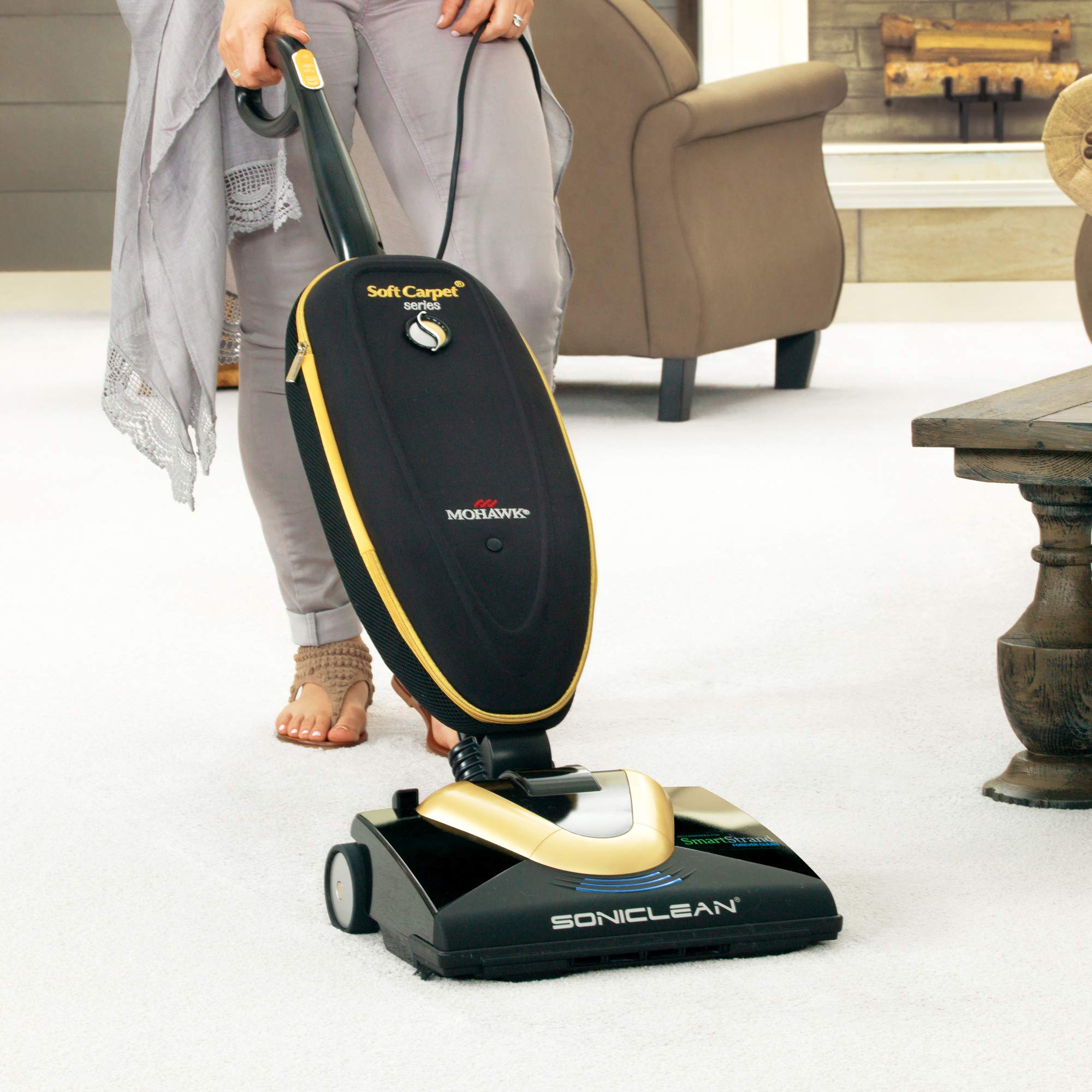 Soft Carpet Upright Vacuum Cleaner - Powerful Suction for Deep Cleaning Carpets & Floors | Ideal for Pet Hair, Allergies & Home Cleaning