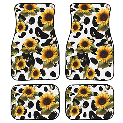 Sunflowers and Cow Patterns
