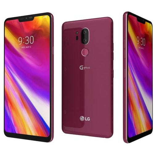 LG G7 ThinQ Smartphone - 64GB Storage, Raspberry Rose Color - Perfect for Streaming, Gaming & Productivity on the Go