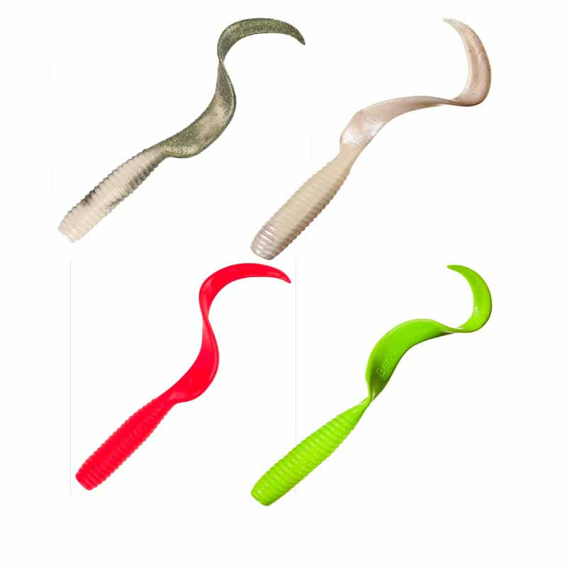 Berkley Gulp 5 Inch Saltwater Grub Soft Bait - Perfect for Inshore Fishing, Surf Casting, and Saltwater Game Fish Lures