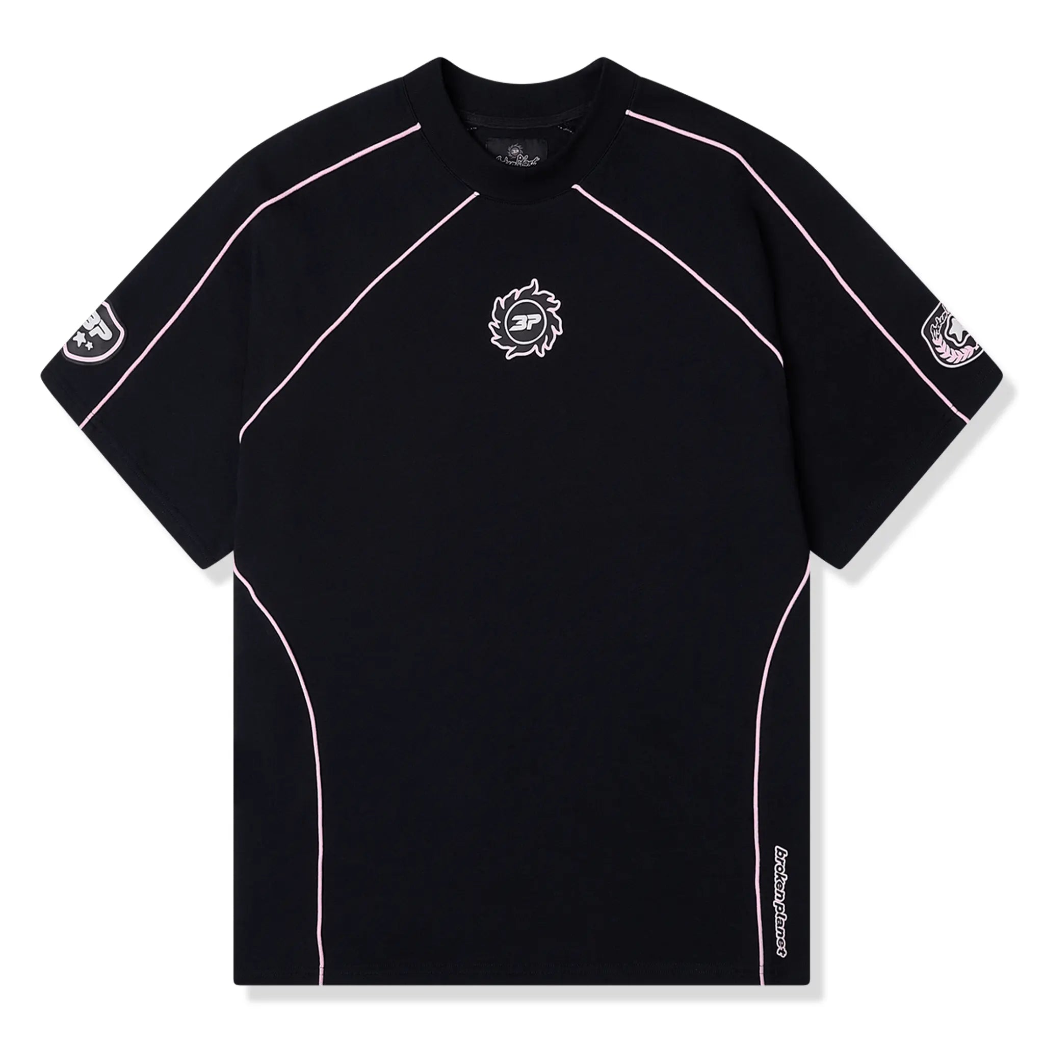 Broken Planet Performance Midnight Black T-Shirt - Premium Cotton Tee for Men & Women - Gym, Workout, Casual Wear