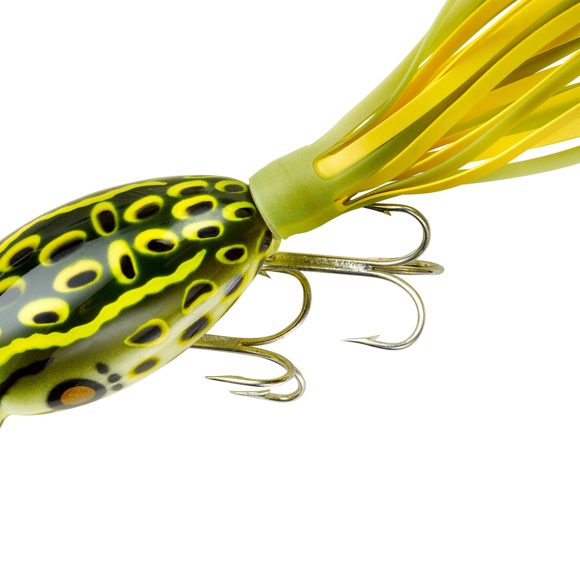 Topwater Hula Popper Bass Fishing Lure - Weedless Frog Bait for Freshwater & Saltwater - Perfect for Pond, Lake, and River Fishing