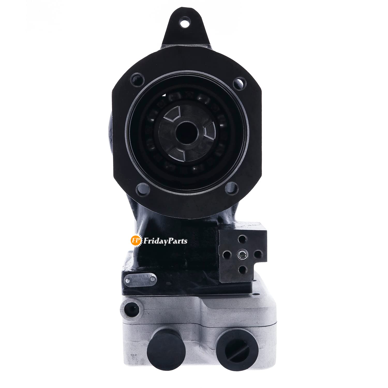 FridayParts Air Brake Compressor 9111536080 4952750 - Compatible with Cummins M11 ISX ISL Engines - Heavy Duty Truck Replacement Part for Smooth Braking Performance | Ideal for Semi Trucks, Trailers & Commercial Vehicles
