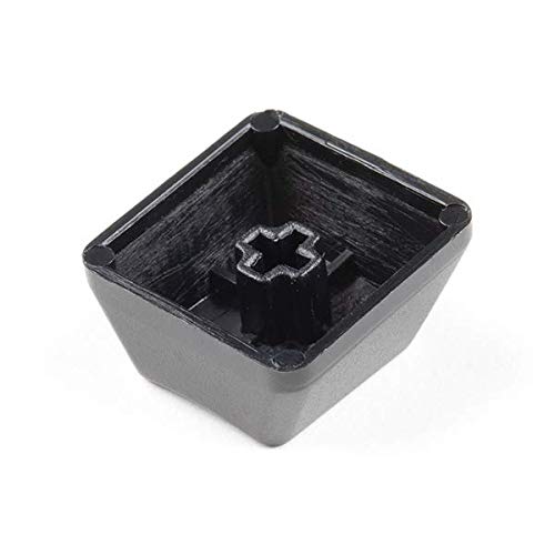 SparkFun Electronics Cherry MX Keycap - R2 (Opaque Black) Mechanical Keyboard Keycap Replacement for Gaming & Typing | Compatible with Cherry MX Switches | Perfect for PC, Mac, and Office Use