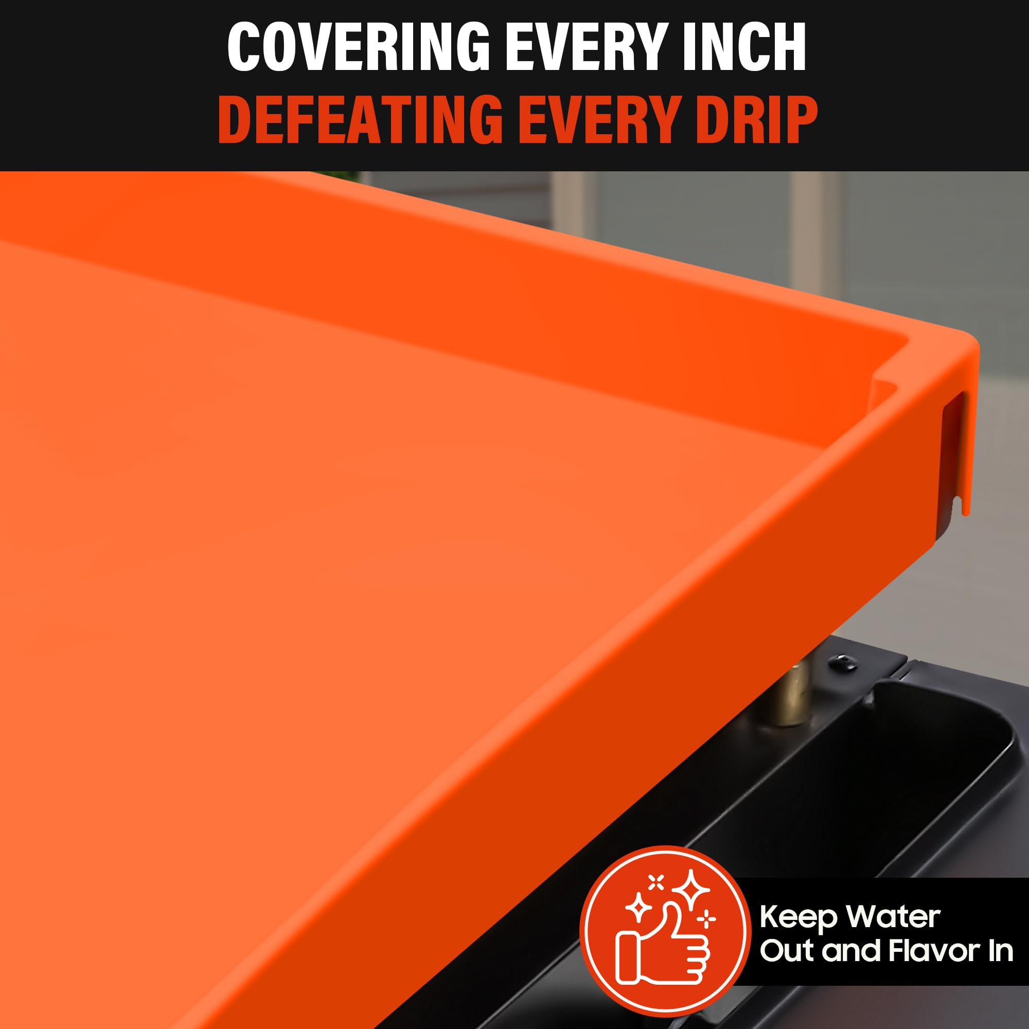 Heavy-Duty Silicone Griddle Cover for 36-Inch Blackstone Griddle - Food Grade Reusable Grill Mat Protects from Rust, Insects & Leaves | Outdoor Cooking & Backyard BBQ Accessory