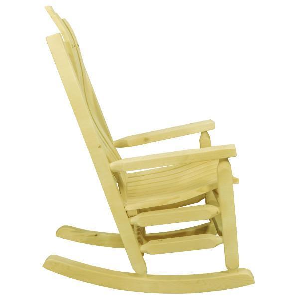 Homestead Adult Rocker Chair - Comfortable Wooden Rocking Chair for Living Room, Nursery & Porch - Perfect for Relaxing, Nursing & Reading