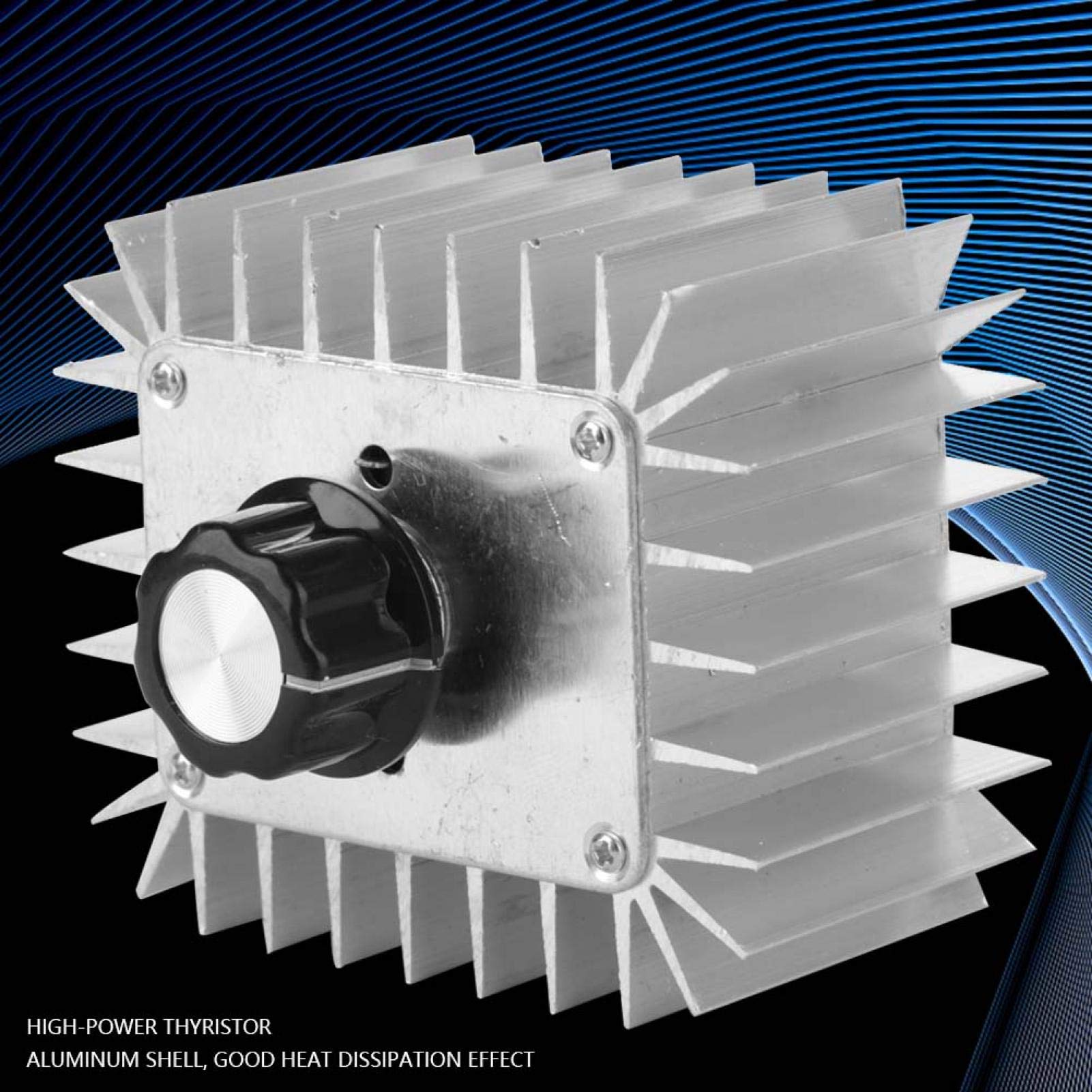 Motor Speed Controller - Aluminum Casing for Lamps & Fans
