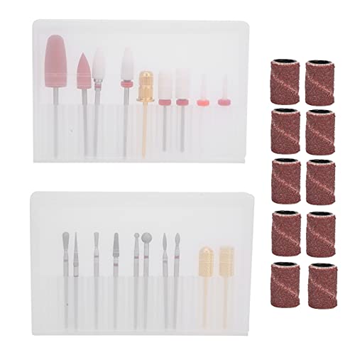 Tungsten Carbide Nail Drill Bit Set for Manicure - Perfect for Beginners & Home Use