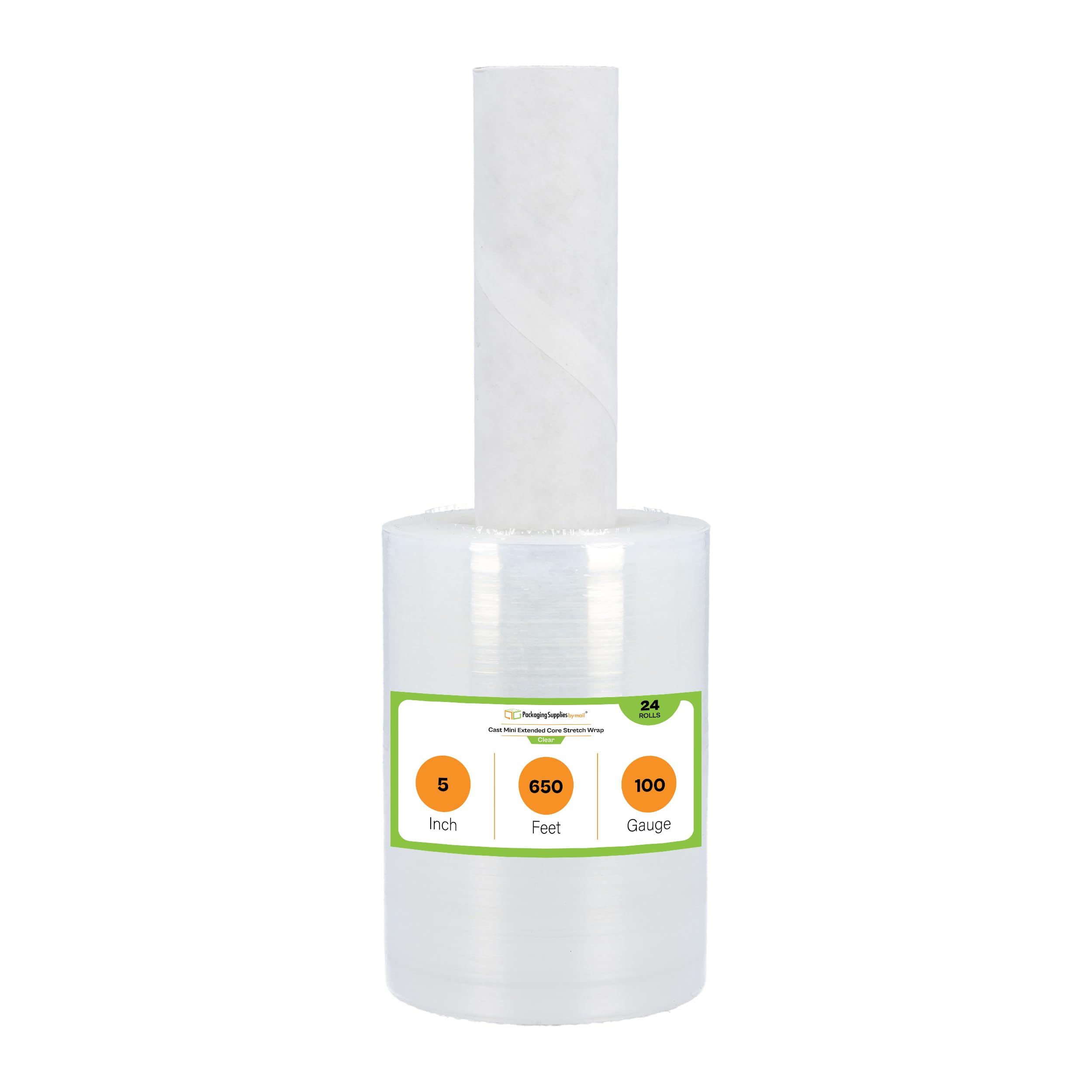 Mini Stretch Wrap with Handles for Packing & Moving - 24 Pack, 5