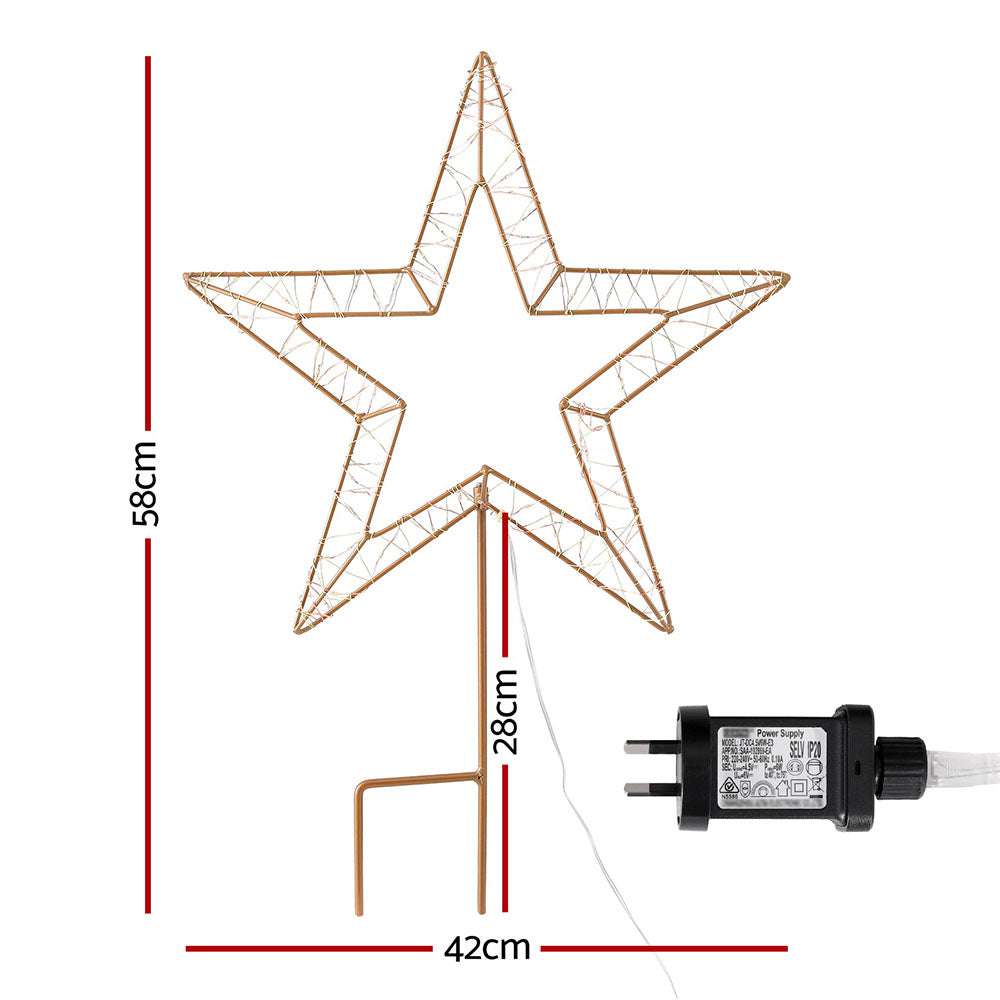 100 LED Christmas Fairy Lights - Outdoor Waterproof String Lights for Garden, Yard, Tree & Holiday Decorations | Perfect for Christmas, Parties, Weddings & Home Decoration