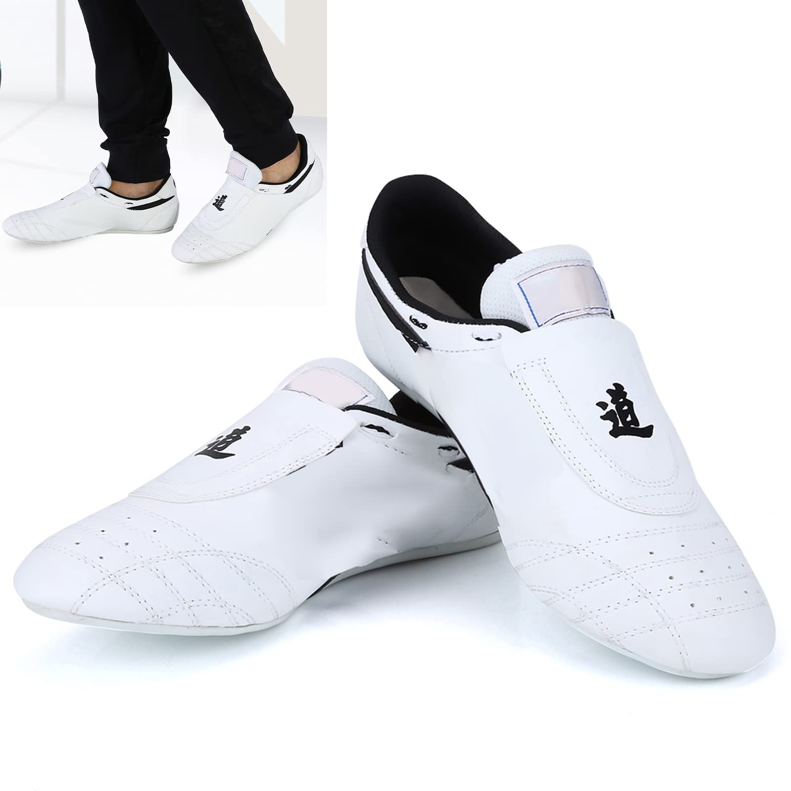 Best Taekwondo Shoes for Men & Women - Lightweight Kung Fu & Tai Chi Training Shoes with Storage Bag - Perfect for Martial Arts, Boxing, and Road Running