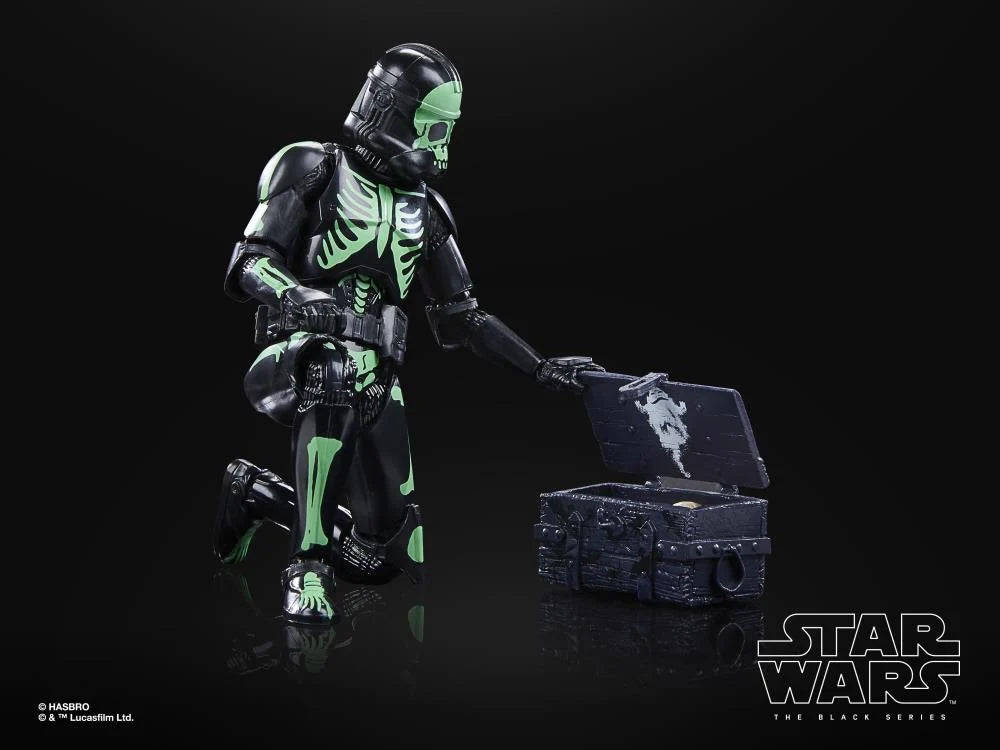 Star Wars The Black Series Clone Trooper (Halloween Edition) 6-Inch Action Figure - Collectible Toy for Fans, Cosplay & Display