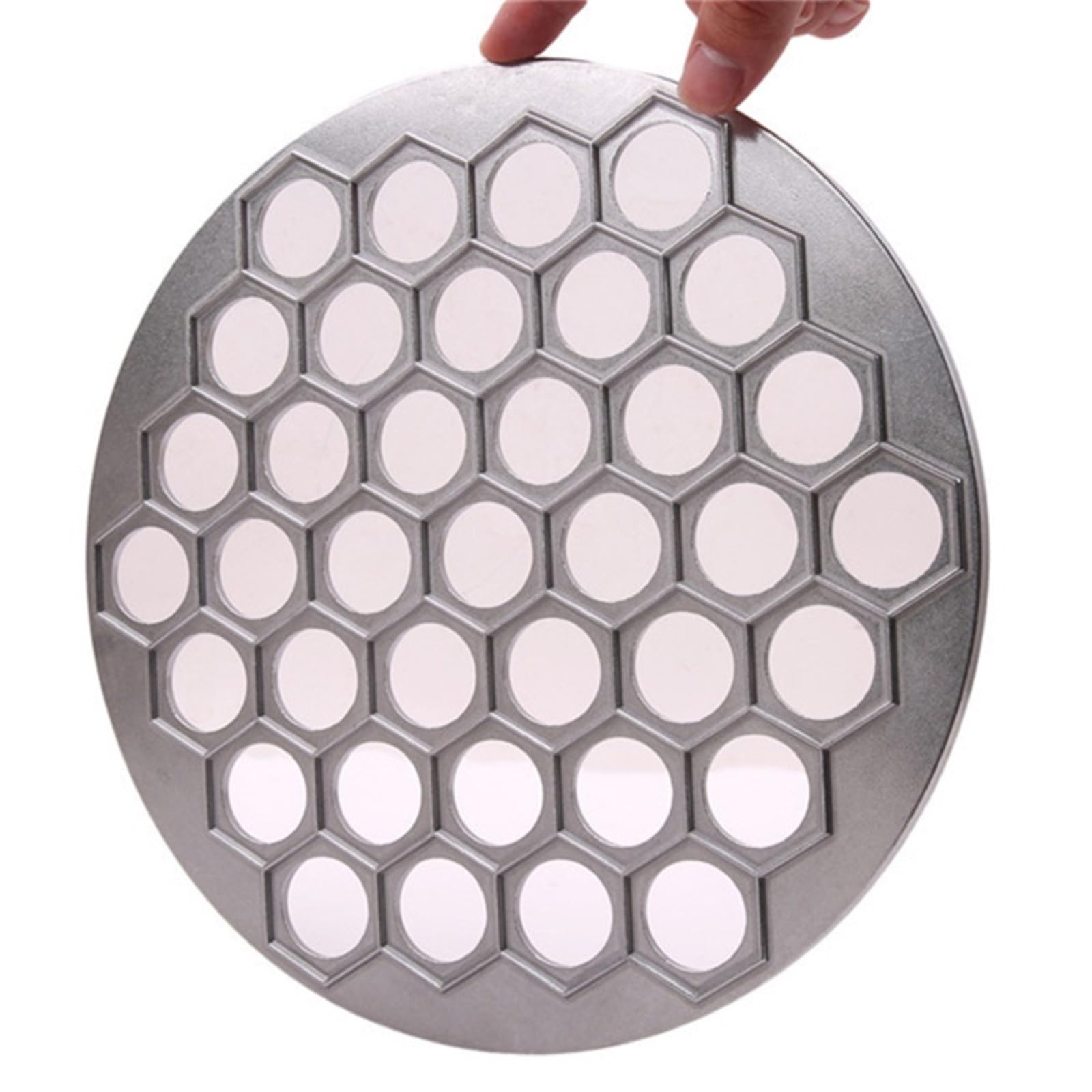 Premium Aluminum Dumpling & Ravioli Press - Pelmeni Maker Mold for Homemade Dumplings, Pasta & Pierogi | Perfect Kitchen Gadget for Italian, Russian & Asian Cuisine | Great for Family Cooking, Meal Prep & Holiday Gatherings