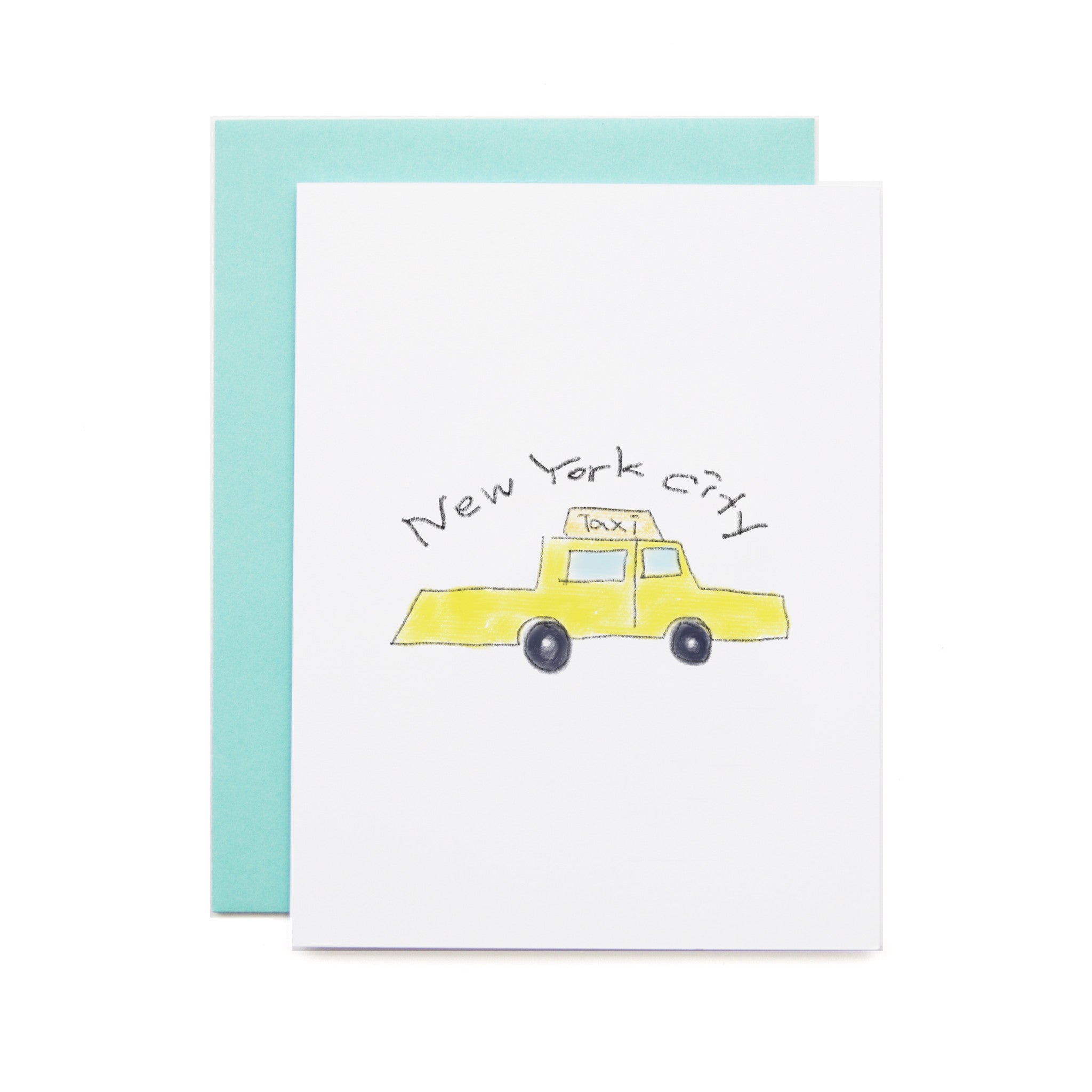 NYC Yellow Cab Card - Vintage New York Taxi Souvenir for Collectors & Travel Enthusiasts | Perfect for Scrapbooking, Home Decor & Gift Giving