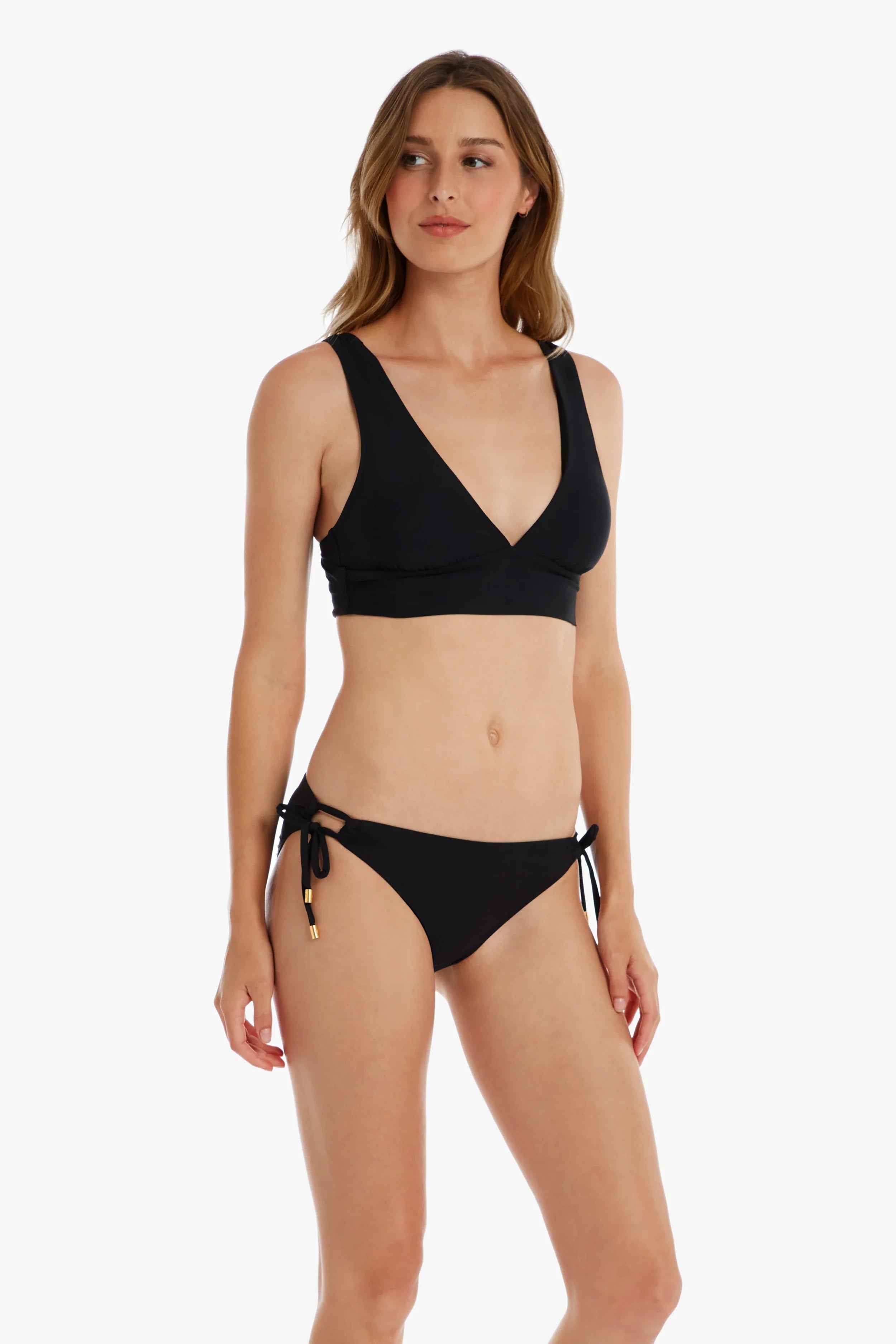 Solstice Bra - Comfortable Wireless Lace Bralette for Women | Black | Perfect for Yoga, Lounge & Everyday Wear