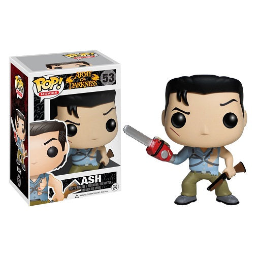 Funko Pop! ARMY OF DARKNESS: Ash #53 Collectible Vinyl Figure - Horror Movie Merchandise for Fans & Collectors | Perfect for Display, Gifts, and Pop Culture Decor