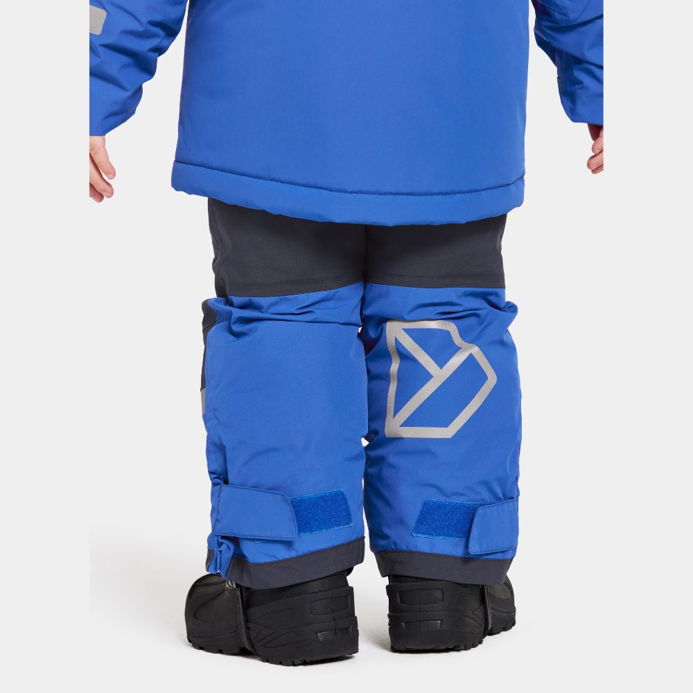 Didriksons Skare Kids Ski Jacket & Pants Set - Waterproof Winter Snowsuit for Boys & Girls, Caribbean Blue - Perfect for Skiing, Snowboarding & Outdoor Winter Activities