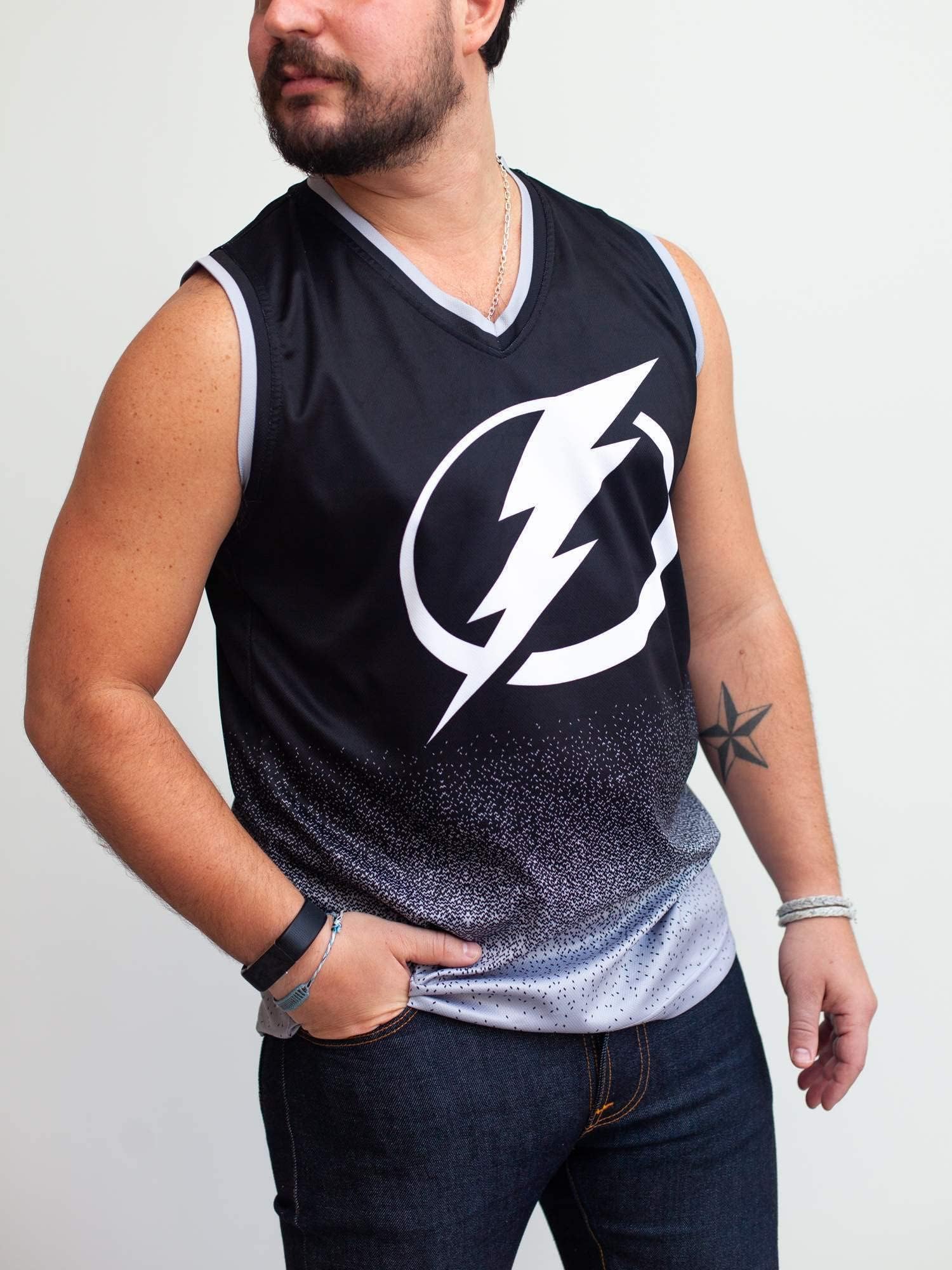 Tampa Bay Lightning Alternate Hockey Jersey - Official NHL Hockey Tank Top for Men & Women - Perfect for Games, Fan Gear & Casual Wear