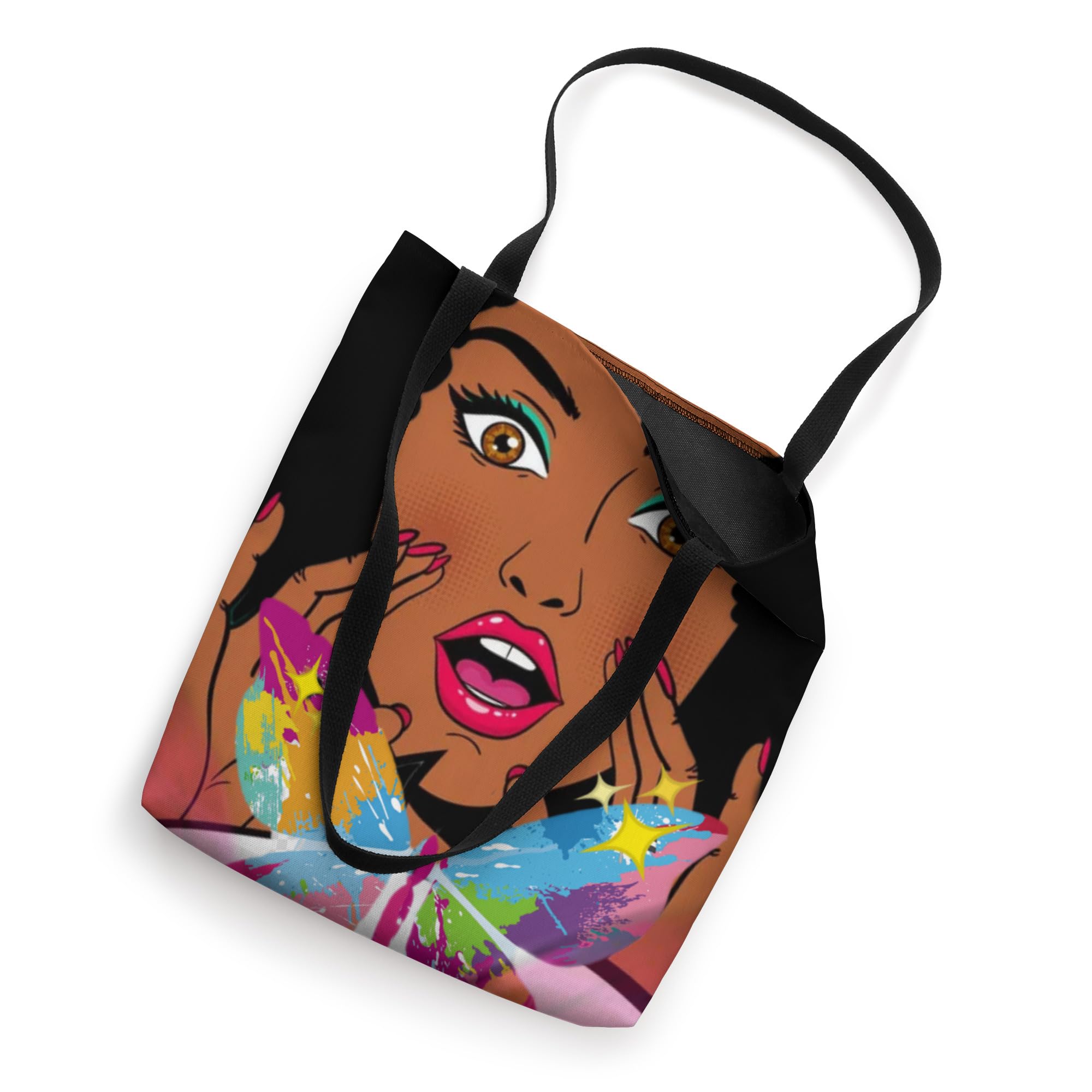 Eastdalfashion Stylish Butterfly Print Tote Bag for Women - Lightweight & Spacious Handbag for Work, Travel, and Shopping