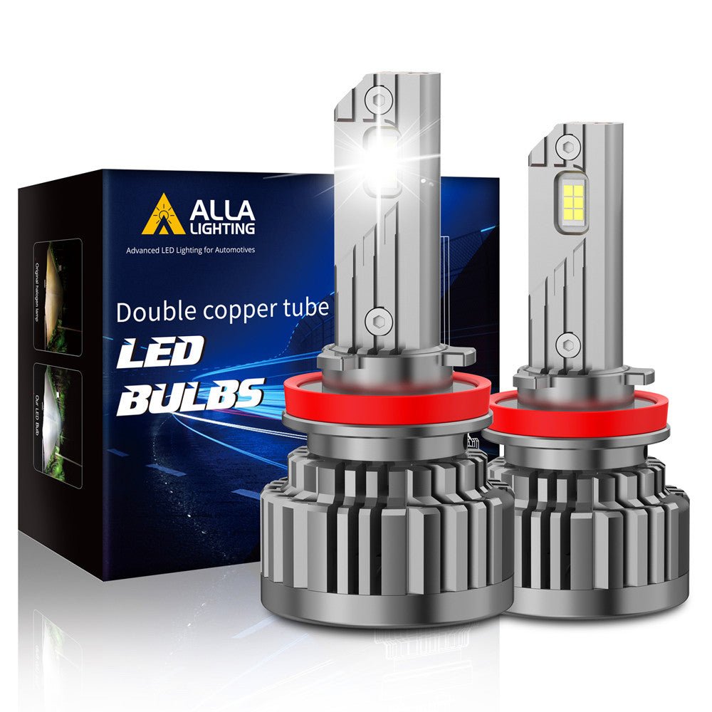NCP H8 H9 H11 CANBus LED Headlight Bulbs - High/Low Beam Replacement for Cars, Trucks & SUVs - Bright White Light, Easy Installation, Durable Performance - Perfect for Night Driving & Off-Road Adventures