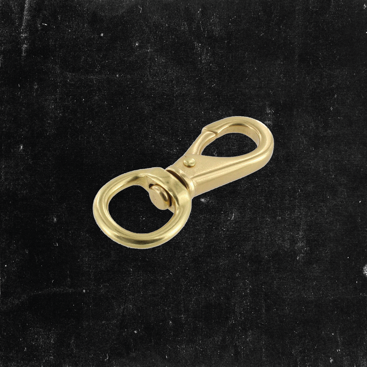 1/2 Inch Solid Brass Swivel Lever Snap - Heavy Duty Fastener for Marine, Boating, and Industrial Applications
