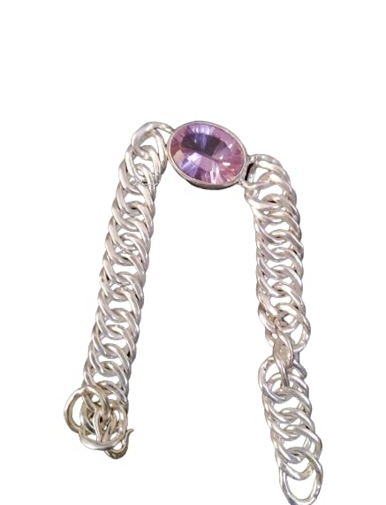 Color Changing Alexandrite Tennis Bracelet - 925 Sterling Silver Handmade Bolo Bracelet | Trendy Statement Jewelry for Women | Perfect Gift for Mom, Wife & Friends | Wedding, Anniversary & Special Occasion Jewelry