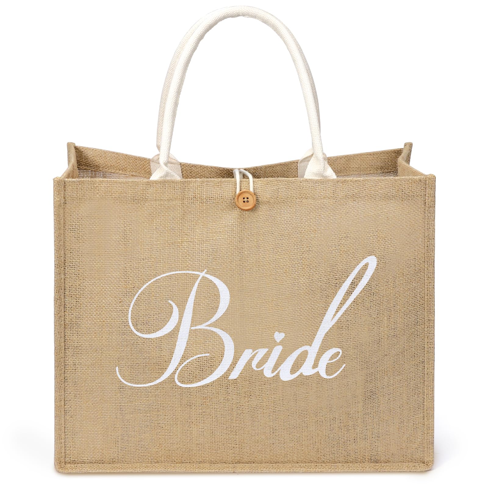 Stylish Large Jute Beach Tote Bag for Women - Woven Straw Boho Shoulder Bag - Perfect for Beach Vacations, Pool Parties & Summer Outings