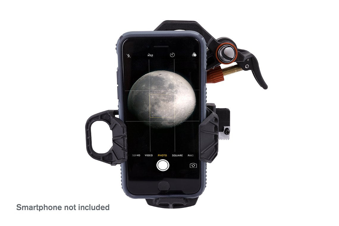 NexYZ Universal 3-Axis Smartphone Adapter (81055) - Compatible with All Smartphones for Stable Photos & Videos - Perfect for Travel Vlogging, Astrophotography & Social Media Content Creation