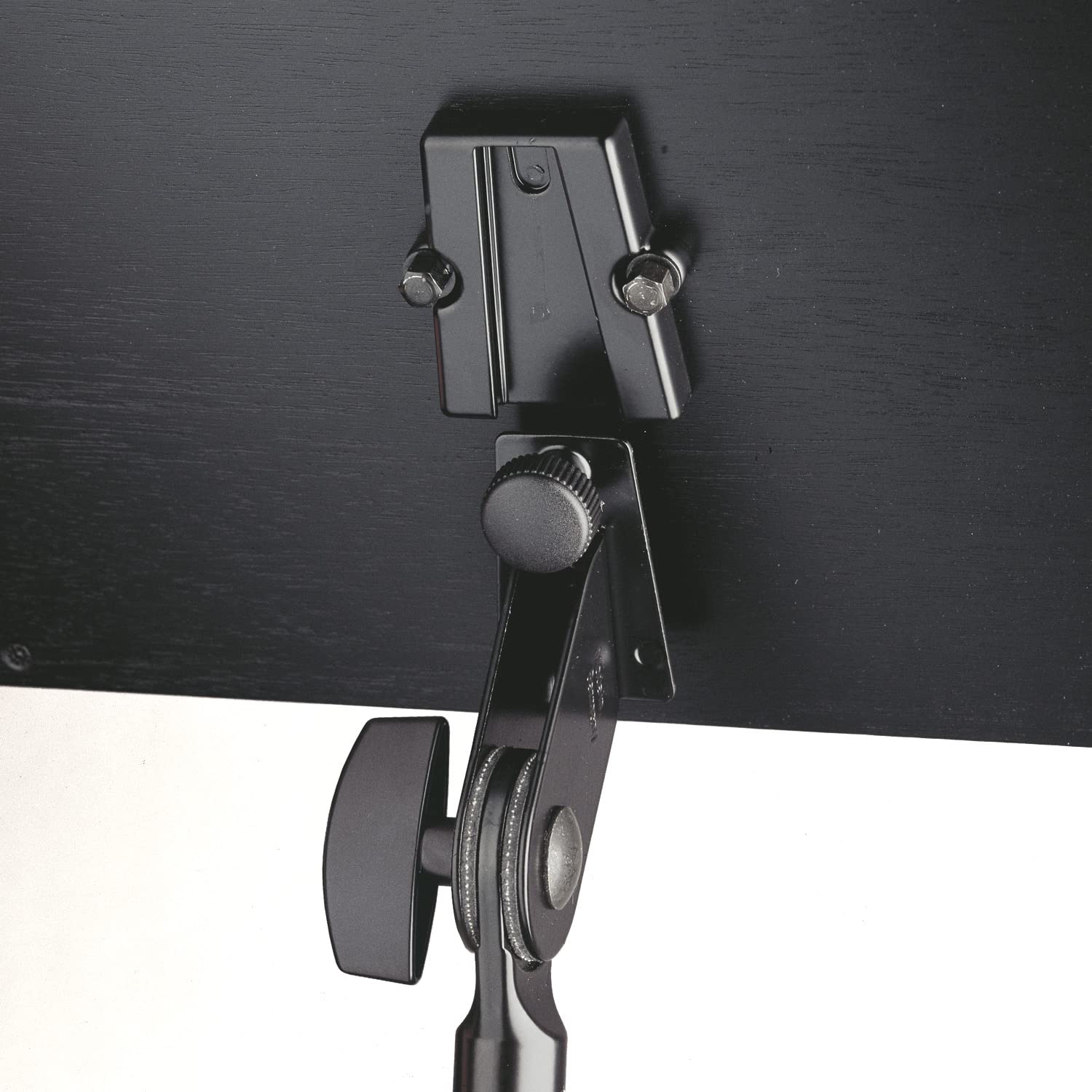**K&M 11819-500-01 Adjustable Orchestra Music Stand (680mm-1210mm) with Beech Wooden Desk - Nickel Finish | Perfect for Musicians, Conductors & Music Students**