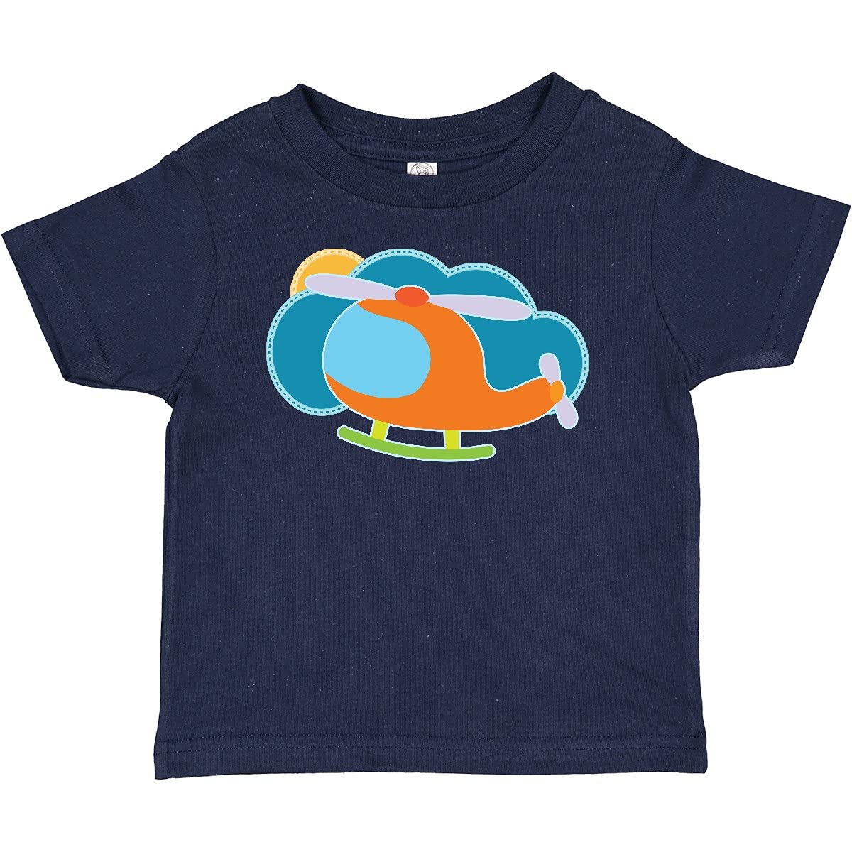 Inktastic Helicopter Graphic Baby Boys T-Shirt - Cute & Comfortable Toddler Tee for Playtime & Everyday Wear