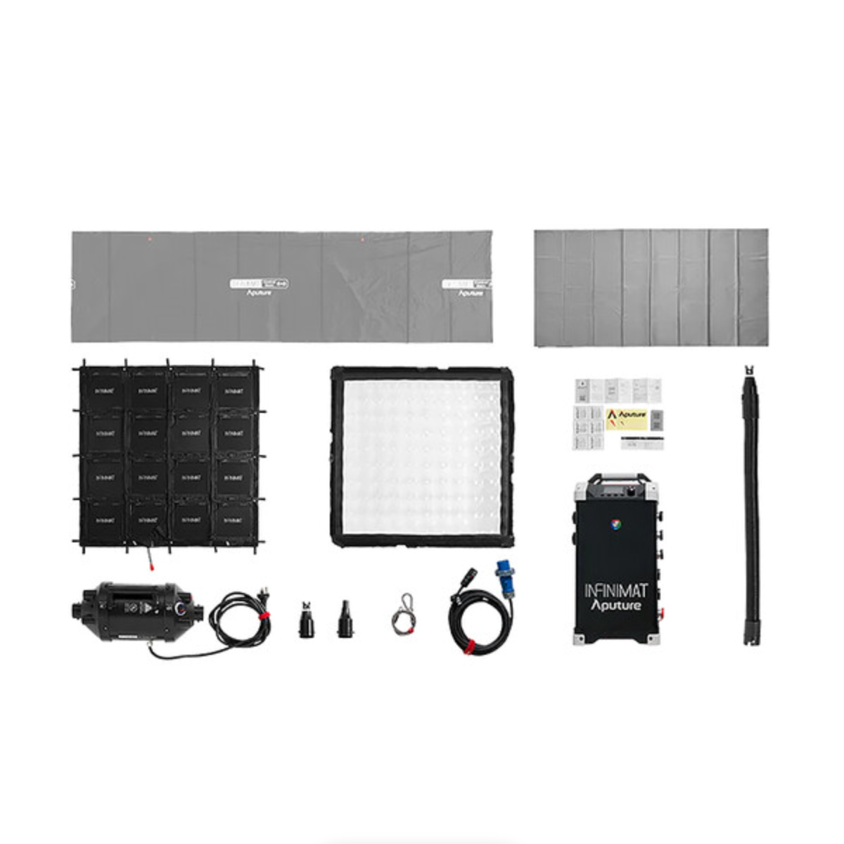 Aputure INFINIMAT 8x8ft Tunable RGB LED Light Mat with Inflatable Airbag - Perfect for Photography, Videography, and Studio Lighting