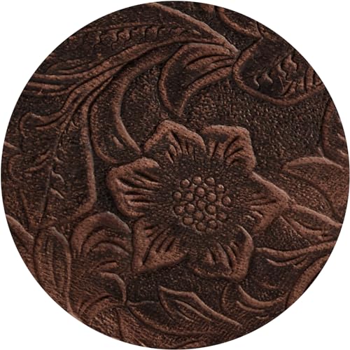 Rose Pattern Dark Brown
