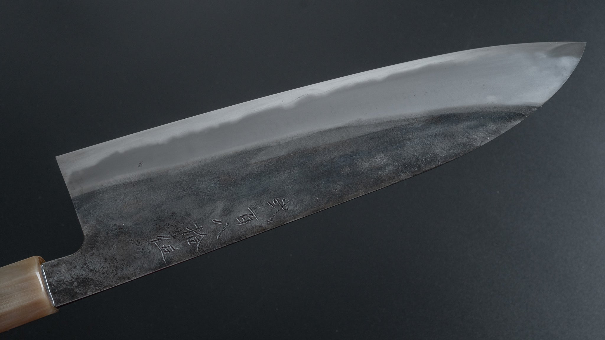 Premium Jiro Tsuchime Wa Gyuto 225mm Japanese Chef Knife with Taihei Tagayasan Handle - Perfect for Sushi, Meat Cutting & Professional Kitchen Use