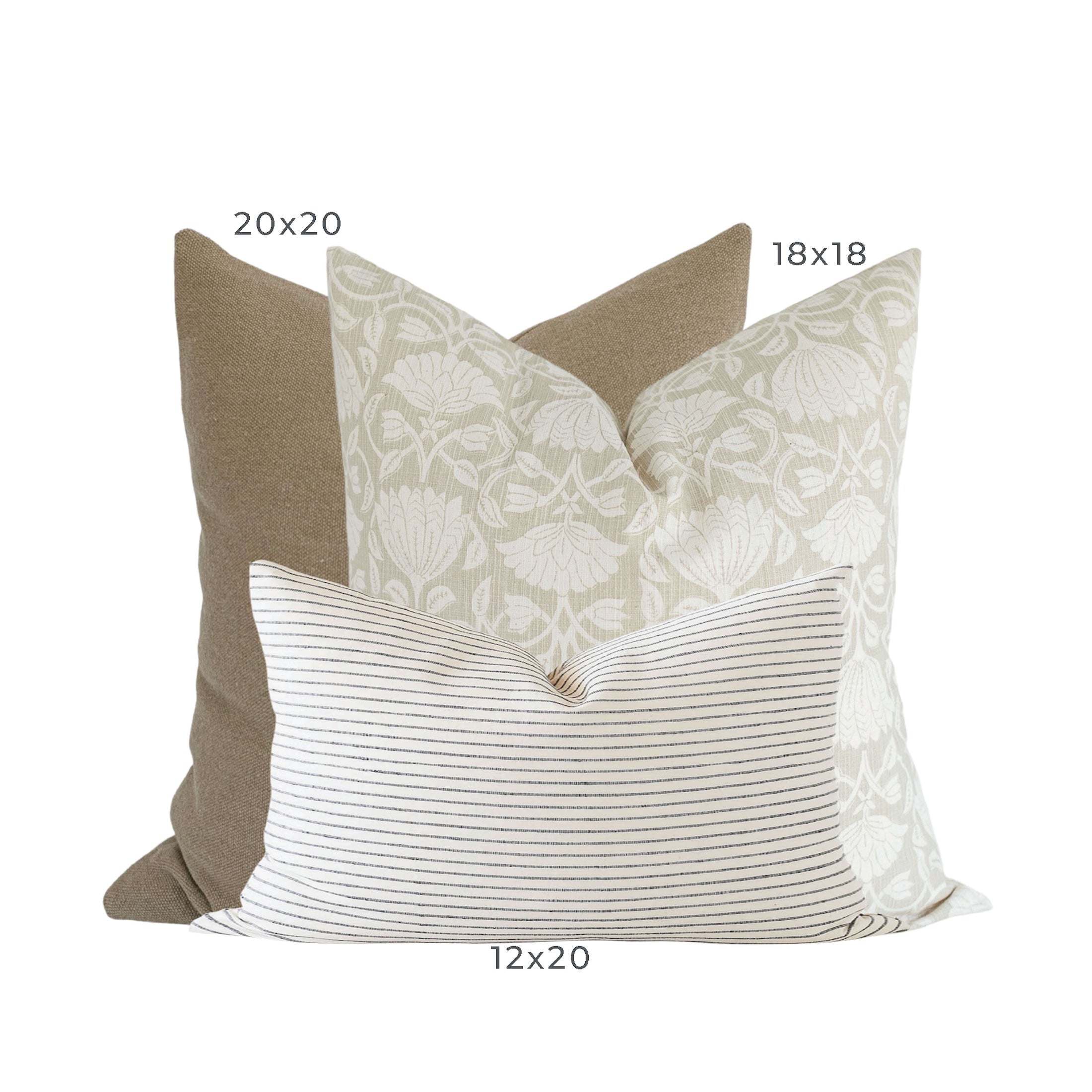 Premium Pillow Combination Set #244 - Soft & Supportive Pillows for Bed, Sofa, and Travel - Perfect for Home, Office, and Hotel Use